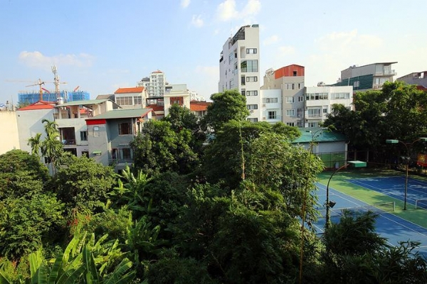Brand New Three Bedroom Apartment Building with Pool Rental in Tay Ho, Hanoi, 